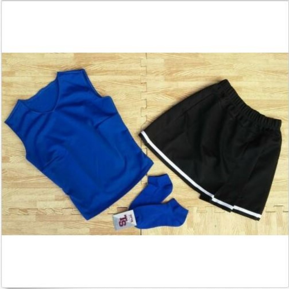 TEEN JR REAL CHEERLEADER UNIFORM TOP SKIRT NEW